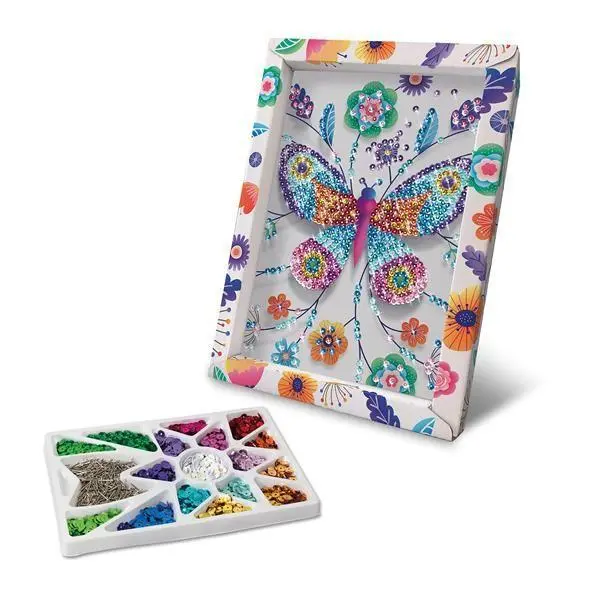 Bild: 3181860203255 | Lansay - Paillettenkunst Schmetterling | Lansay | Spiel | 3220325