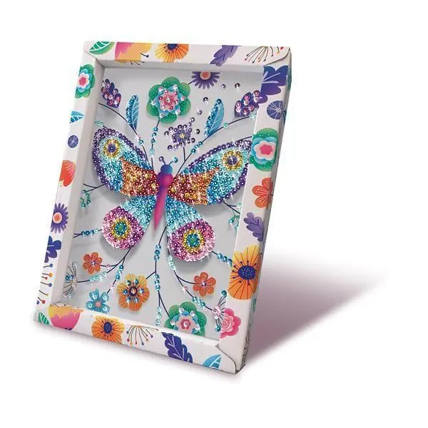 Bild: 3181860203255 | Lansay - Paillettenkunst Schmetterling | Lansay | Spiel | 3220325