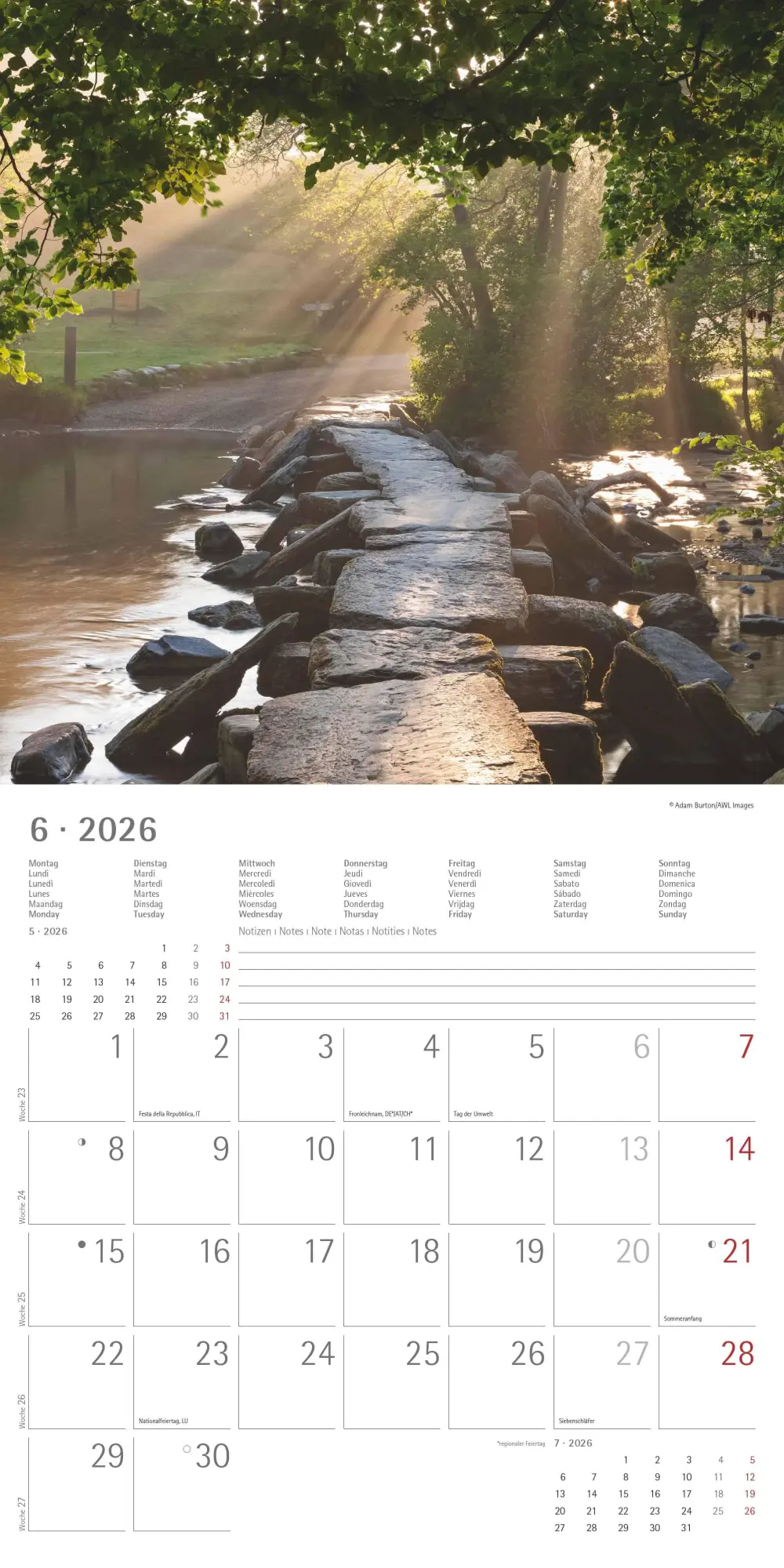 Bild: 4069095003255 | Wege 2026 - Broschürenkalender 30x30 cm (30x60 geöffnet) - Kalender...