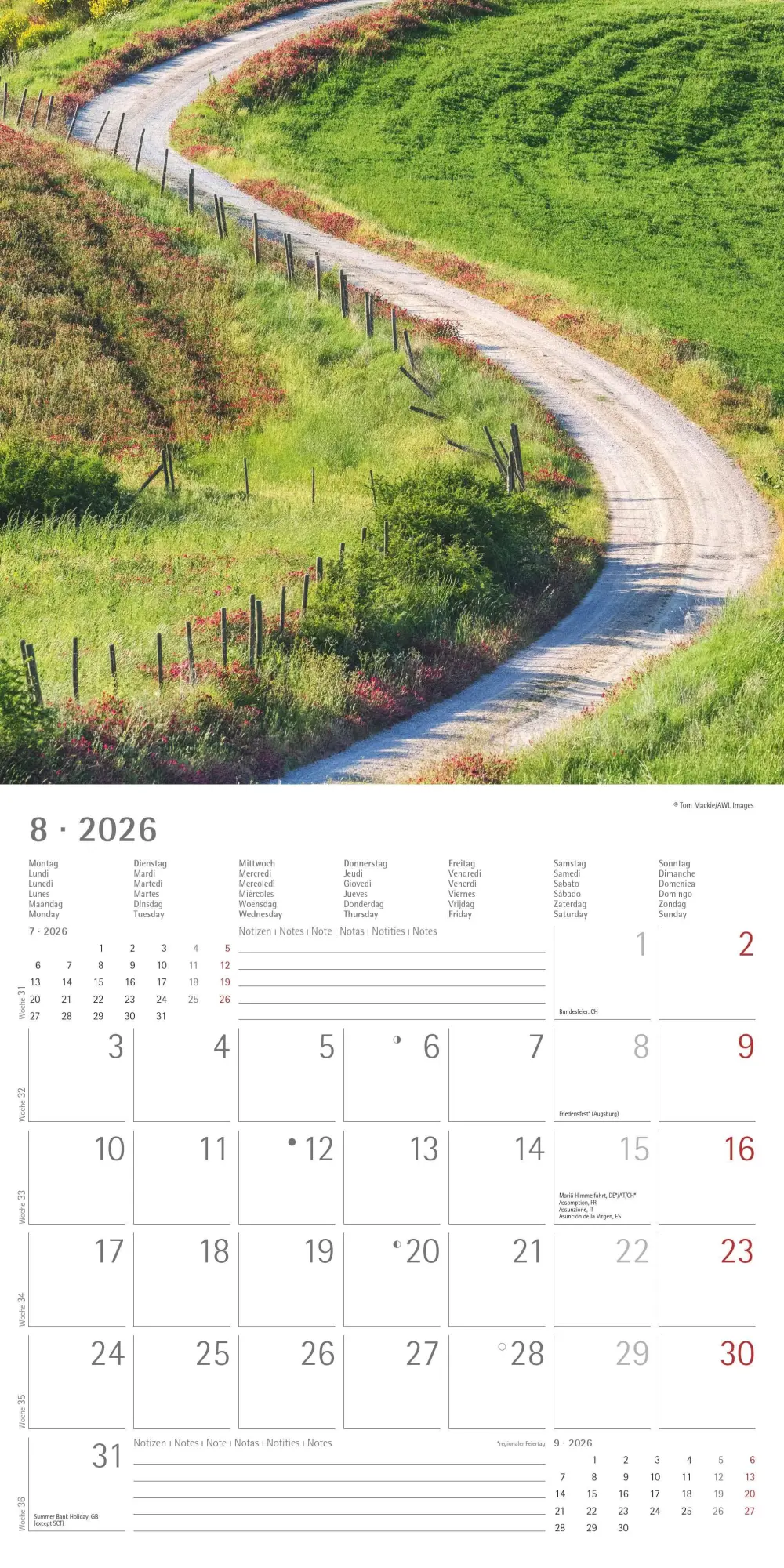 Bild: 4069095003255 | Wege 2026 - Broschürenkalender 30x30 cm (30x60 geöffnet) - Kalender...