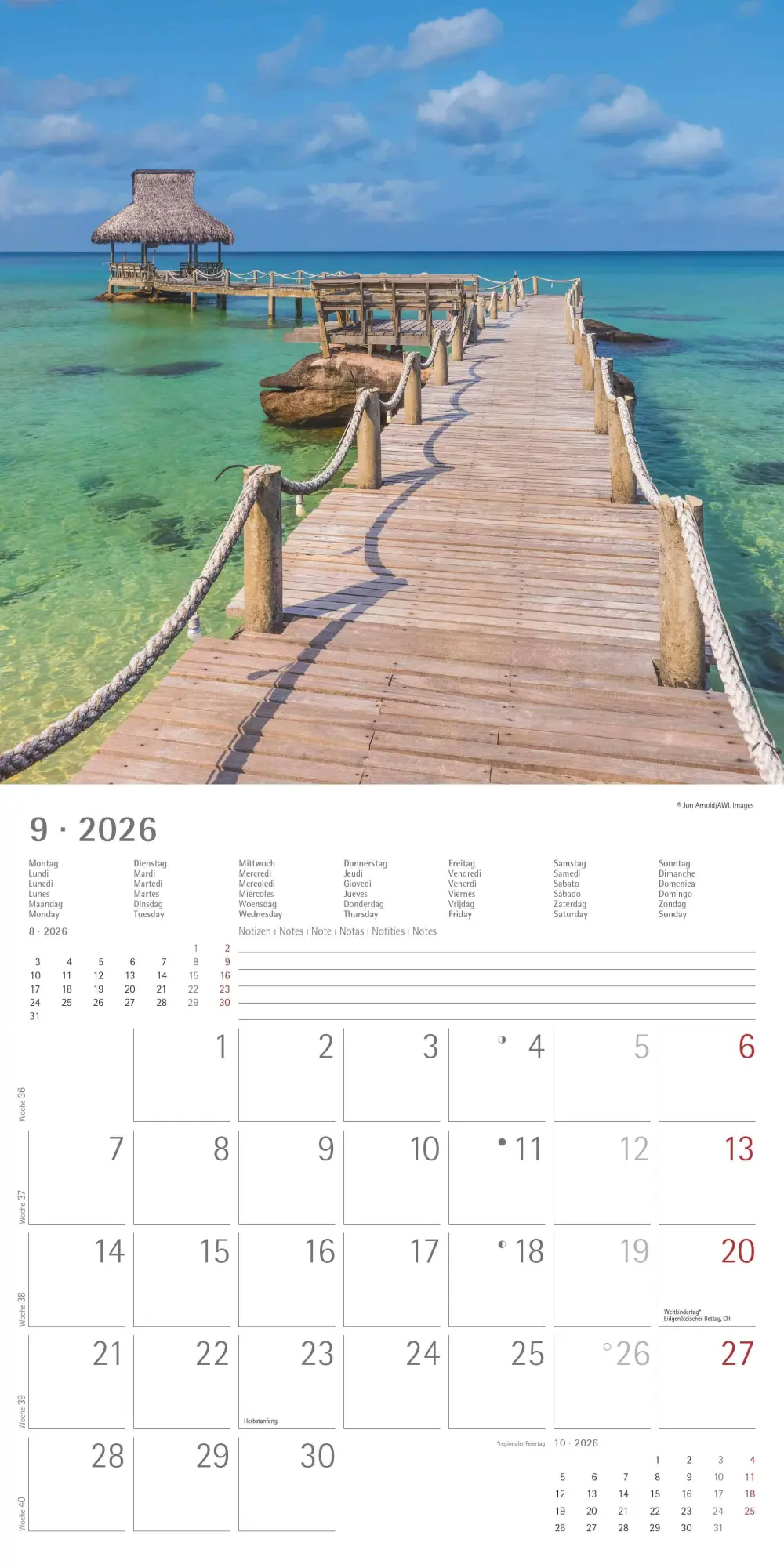 Bild: 4069095003255 | Wege 2026 - Broschürenkalender 30x30 cm (30x60 geöffnet) - Kalender...
