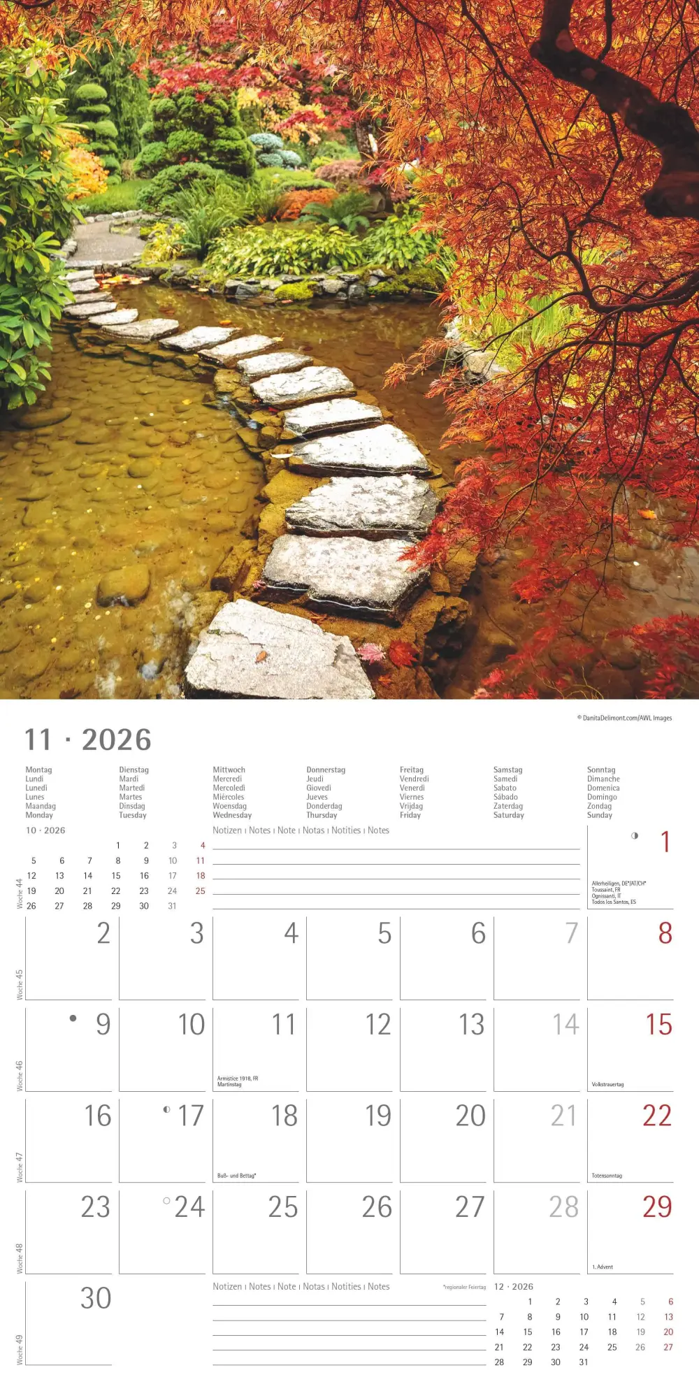 Bild: 4069095003255 | Wege 2026 - Broschürenkalender 30x30 cm (30x60 geöffnet) - Kalender...