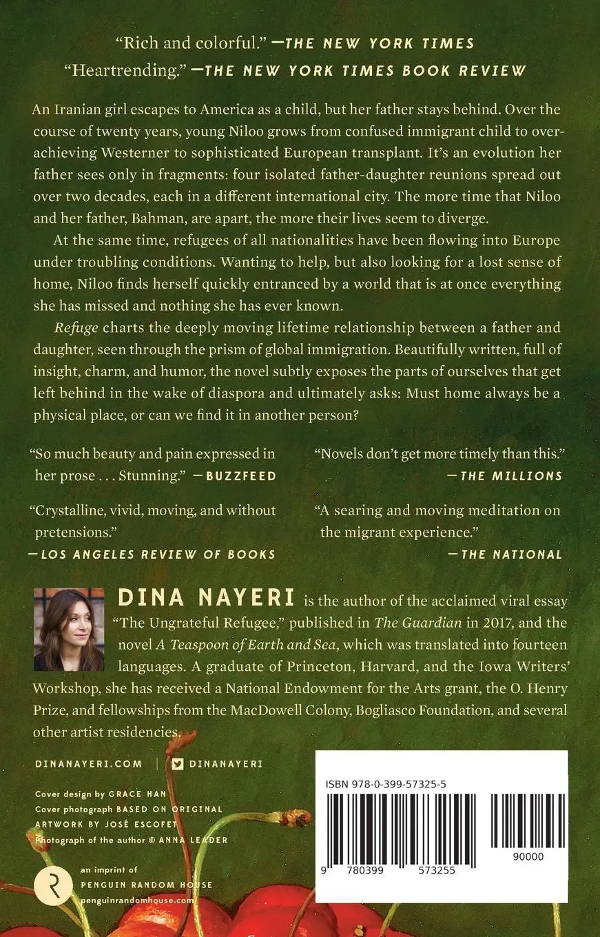 Rückseite: 9780399573255 | Refuge | A Novel | Dina Nayeri | Taschenbuch | Englisch | 2018