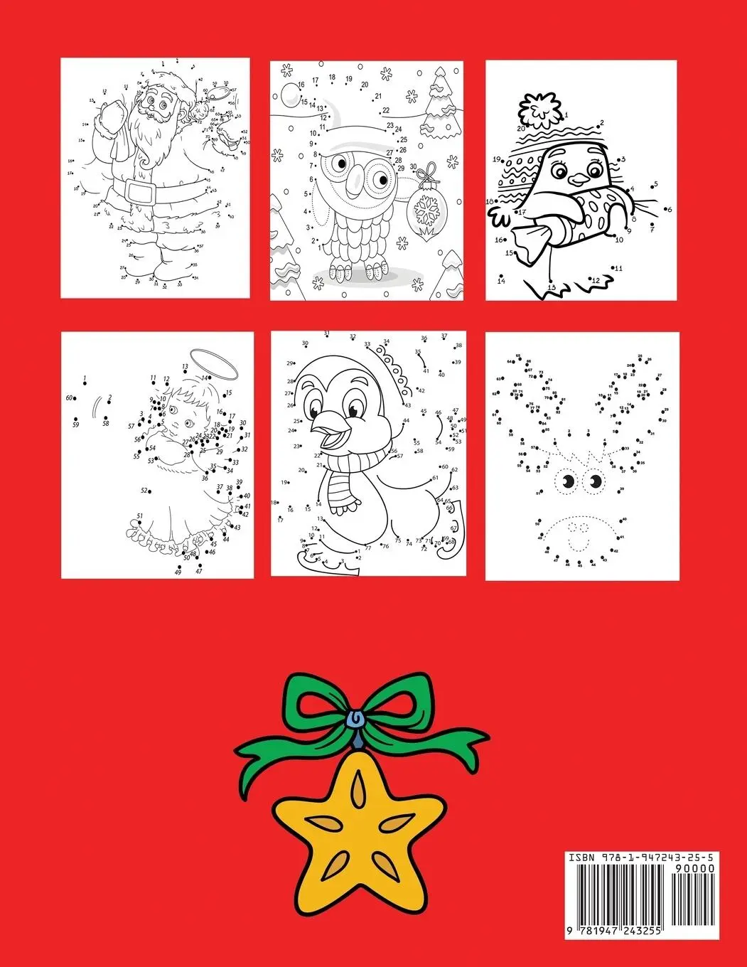 Rückseite: 9781947243255 | Christmas Connect the Dots Book for Kids | Dp Kids | Taschenbuch