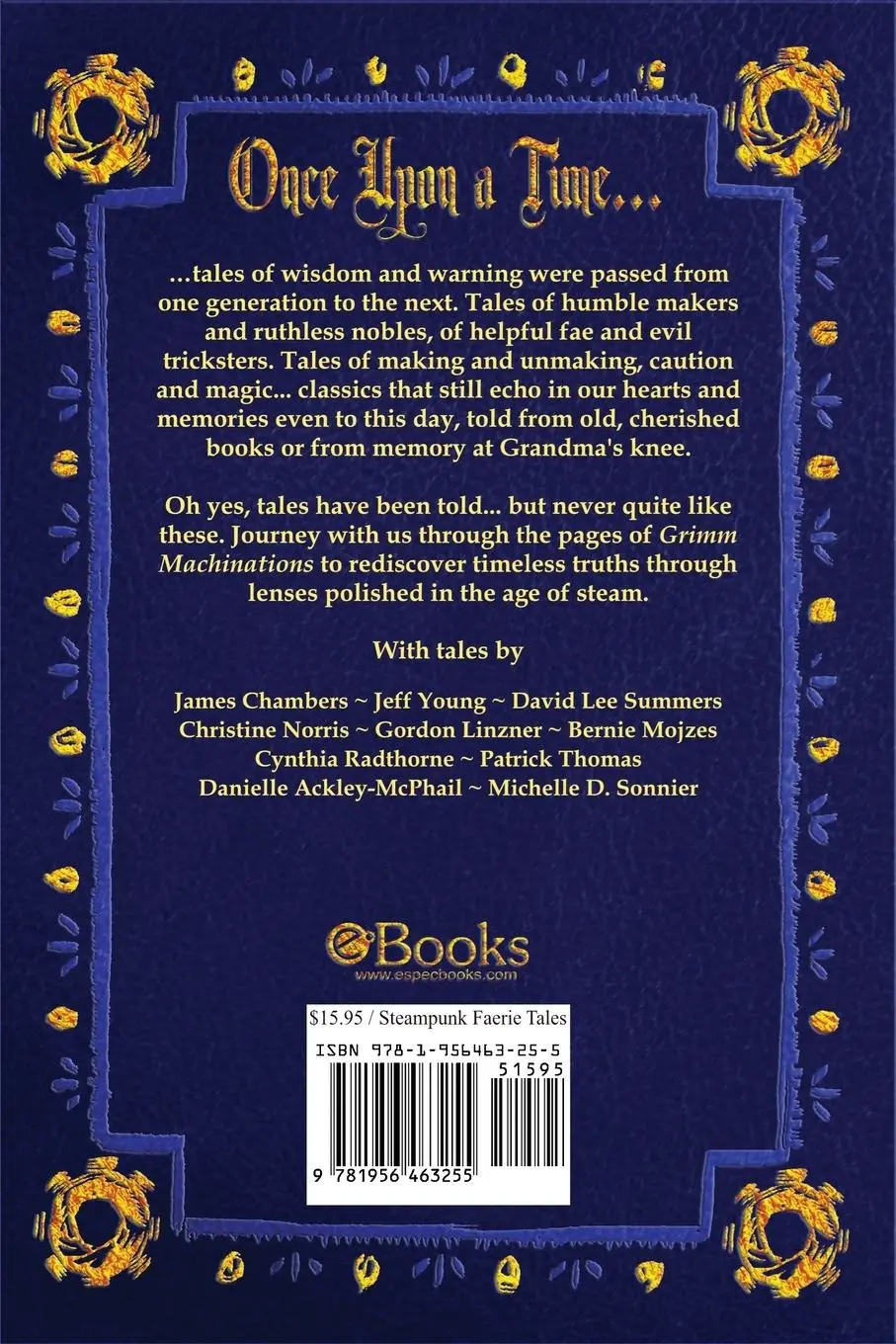 Rückseite: 9781956463255 | Grimm Machinations | Danielle Ackley-Mcphail (u. a.) | Taschenbuch