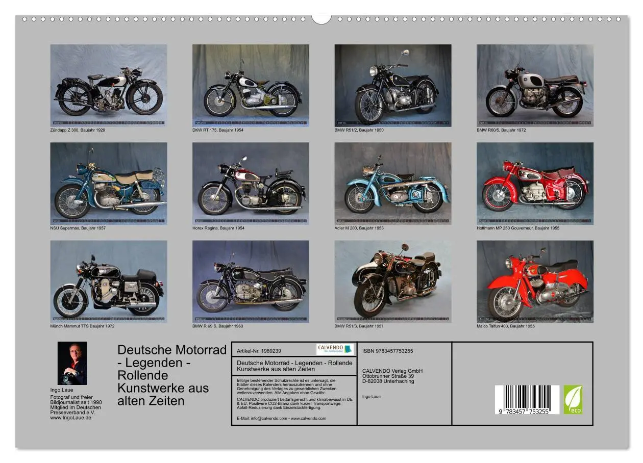 Bild: 9783457753255 | Deutsche Motorrad - Legenden - Rollende Kunstwerke aus alten Zeiten...