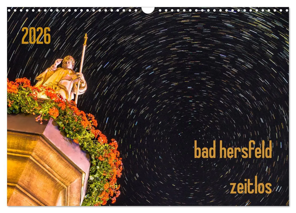 Cover: 9783457823255 | bad hersfeld zeitlos (Wandkalender 2026 DIN A3 quer), CALVENDO...