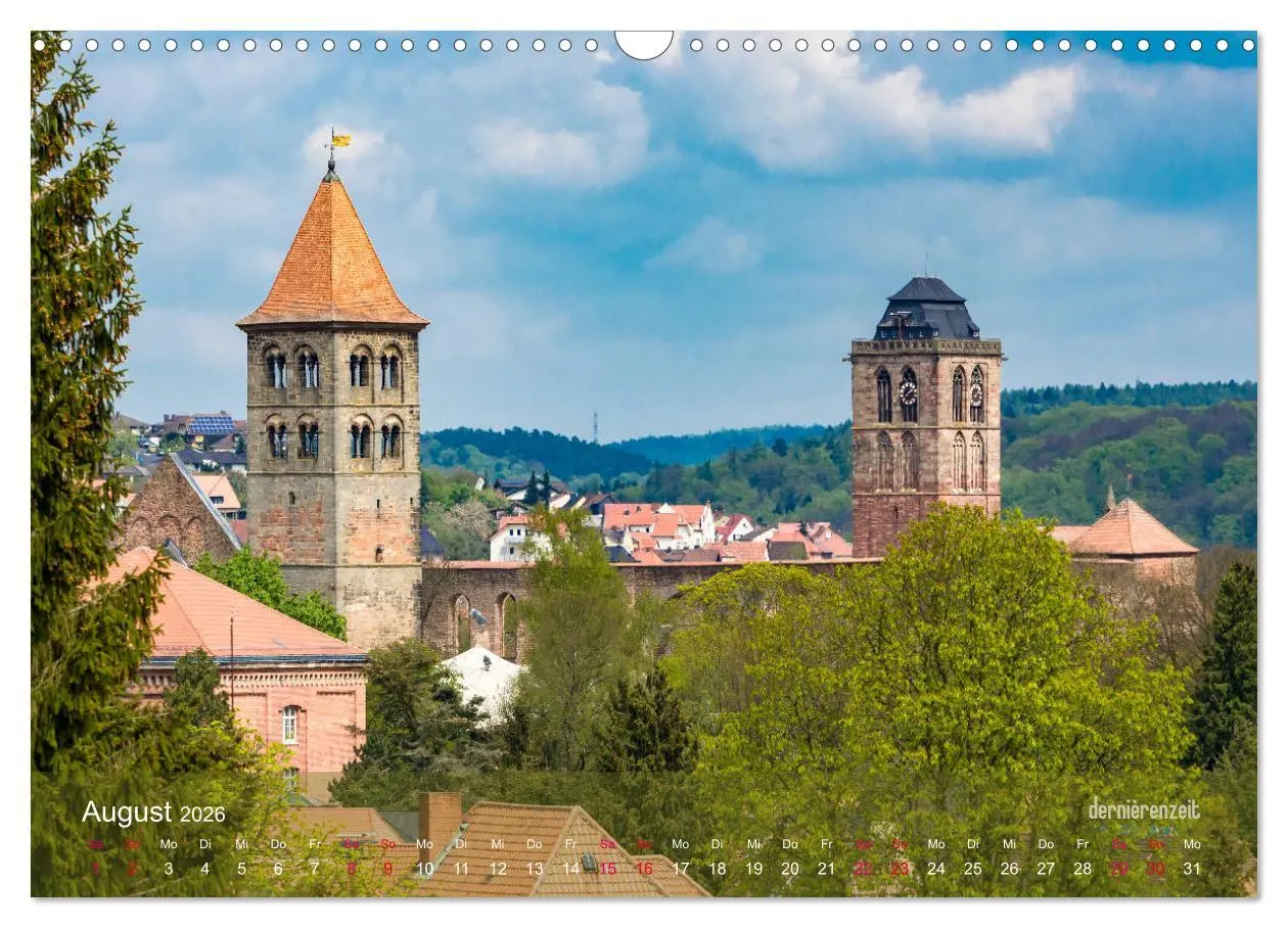 Bild: 9783457823255 | bad hersfeld zeitlos (Wandkalender 2026 DIN A3 quer), CALVENDO...