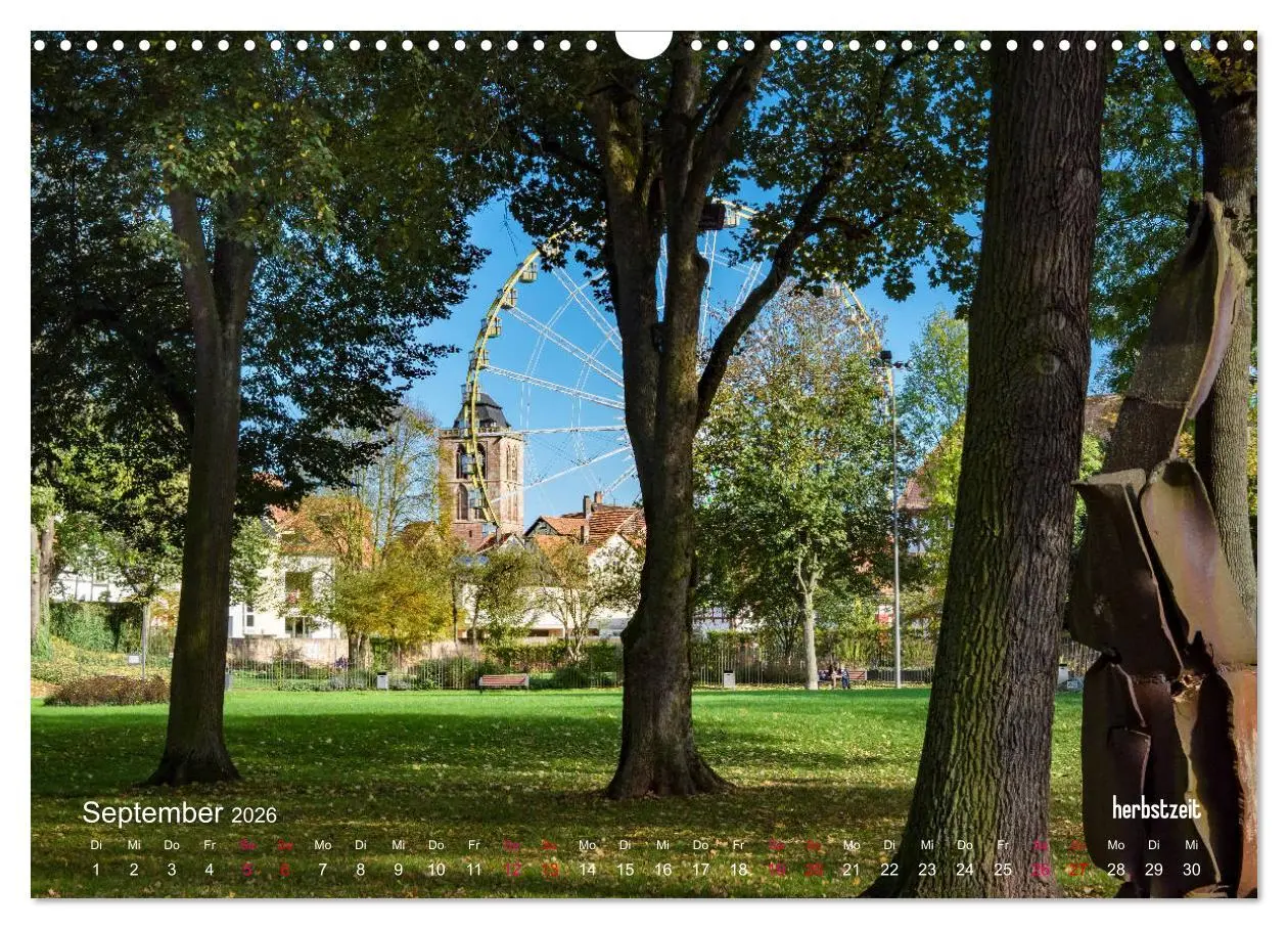 Bild: 9783457823255 | bad hersfeld zeitlos (Wandkalender 2026 DIN A3 quer), CALVENDO...