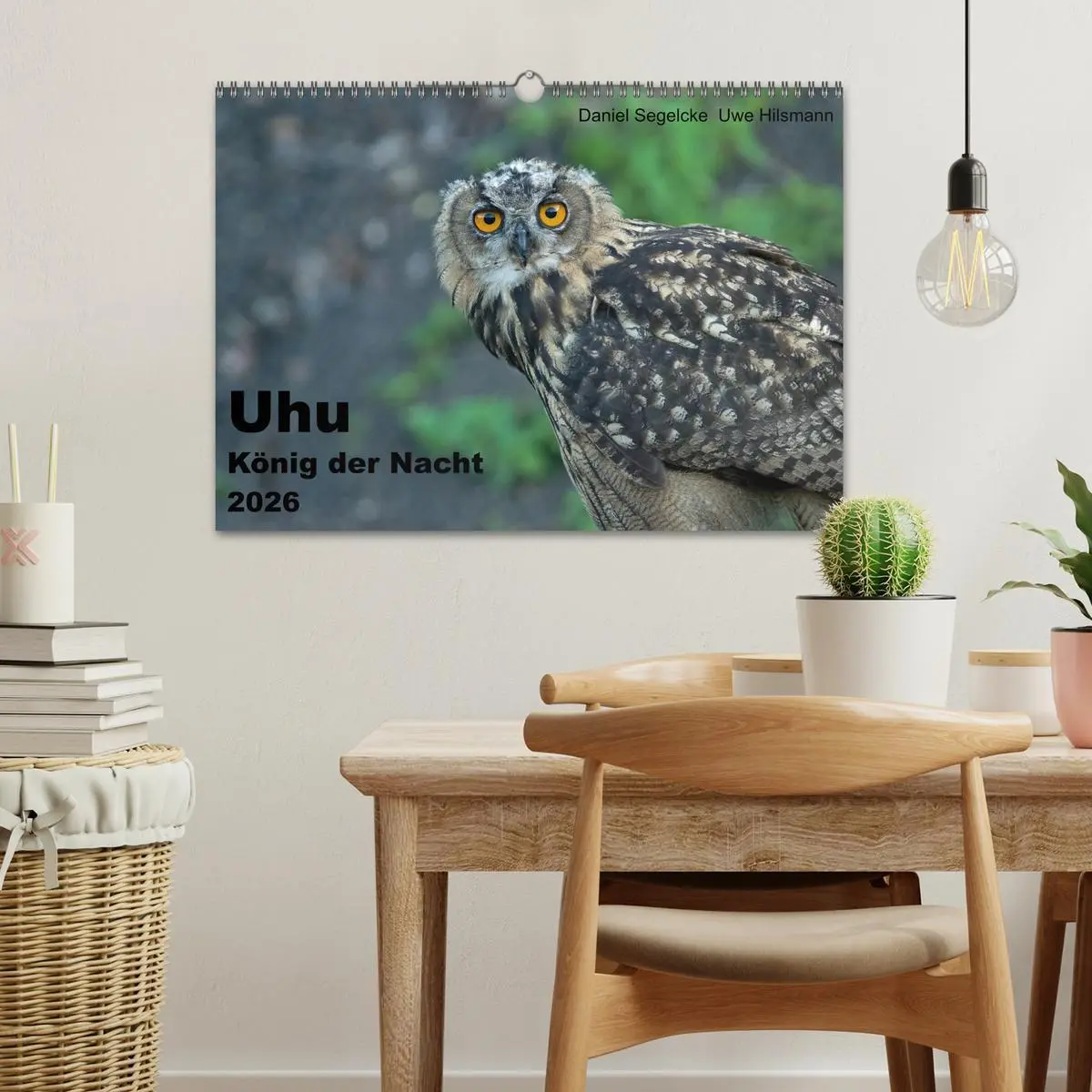 Bild: 9783516153255 | Uhu - König der Nacht (Wandkalender 2026 DIN A3 quer), CALVENDO...