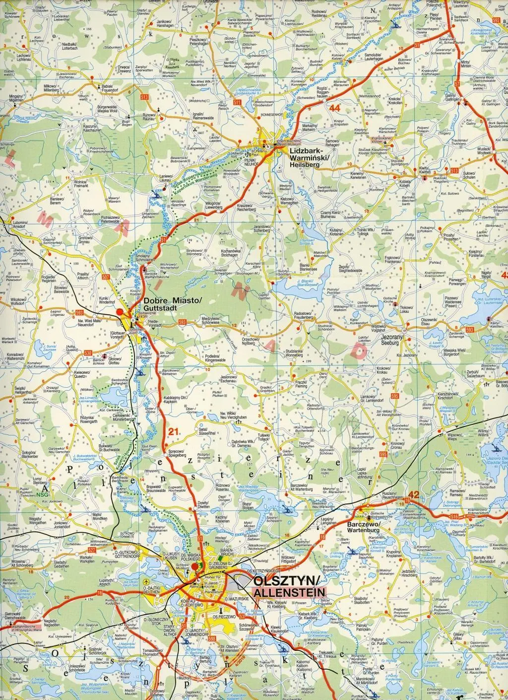 Bild: 9783931103255 | Höfer Polen PL010. Südliches Ostpreußen 1 : 200 000. | Lars Höfer