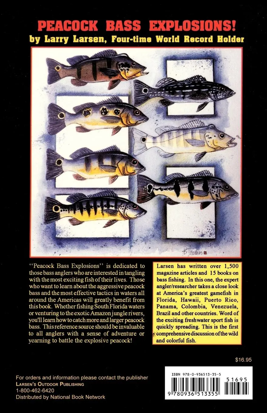 Rückseite: 9780936513355 | Peacock Bass Explosions | Larry Larsen | Taschenbuch | Englisch | 2010