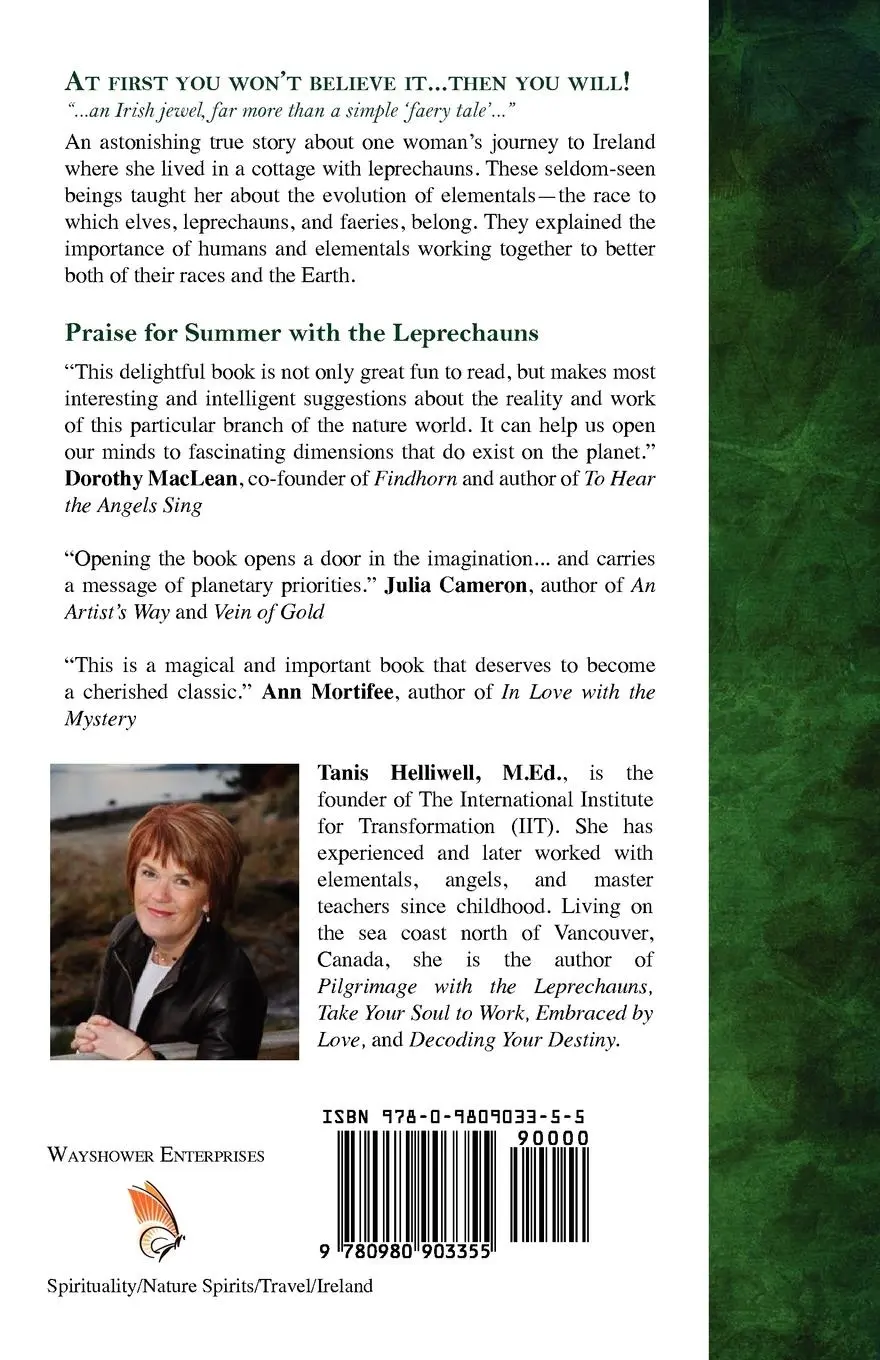 Rückseite: 9780980903355 | Summer with the Leprechauns | The Authorized Edition | Helliwell