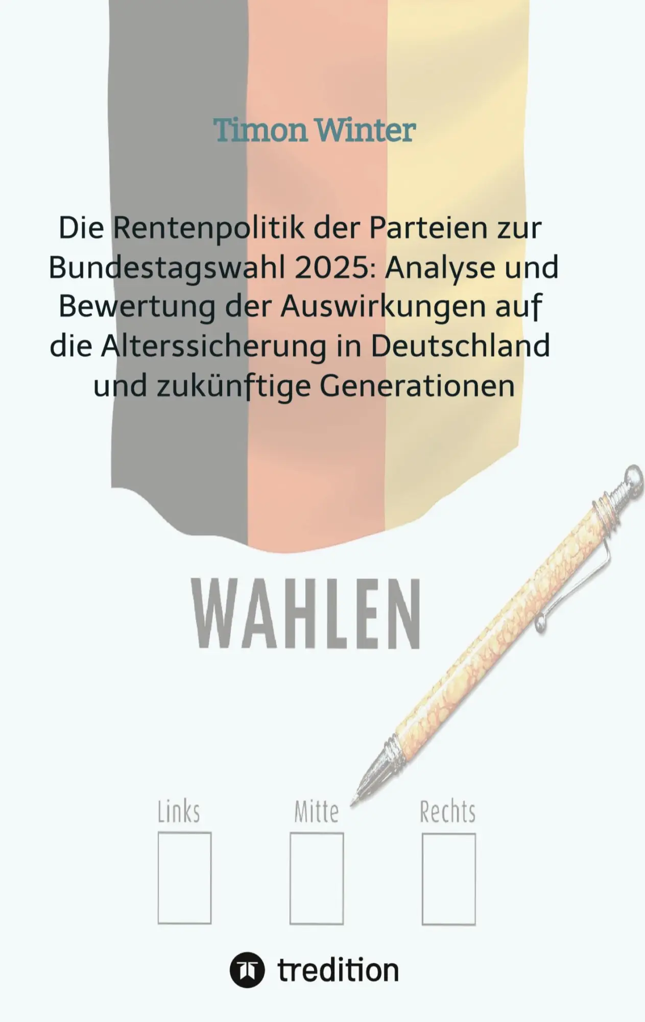 Cover: 9783384553355 | Die Rentenpolitik der Parteien zur Bundestagswahl 2025: Analyse und...