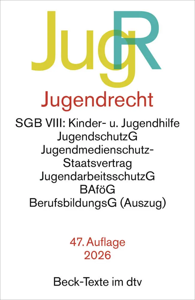 Cover: 9783423533355 | Jugendrecht. JugR | Taschenbuch | Beck-Texte im dtv | 756 S. | Deutsch