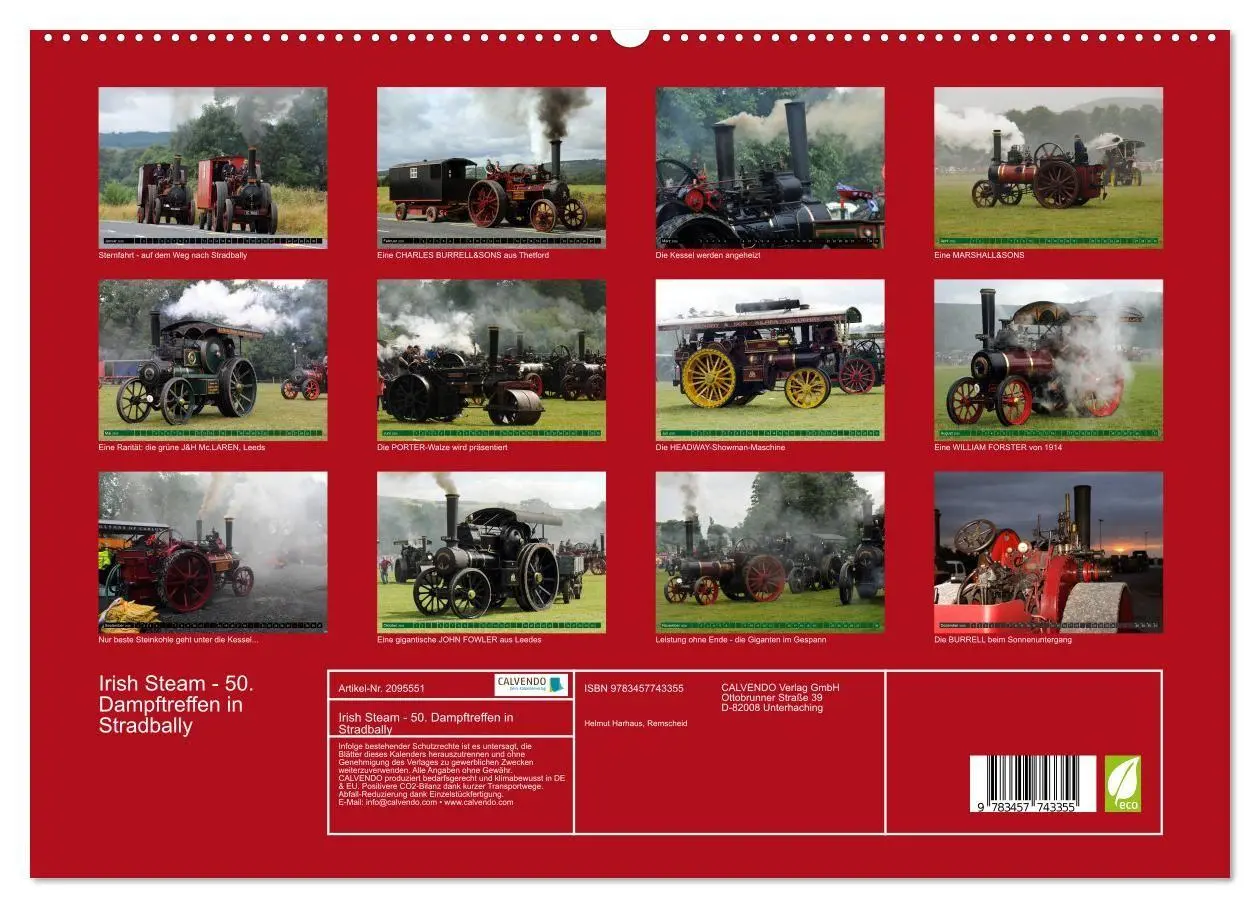 Bild: 9783457743355 | Irish Steam - 50. Dampftreffen in Stradbally (hochwertiger Premium...