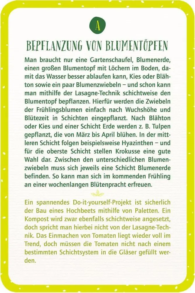 Bild: 9783964553355 | Das große Garten Quiz | 120 unterhaltsame Fragen und Antworten | Vogel
