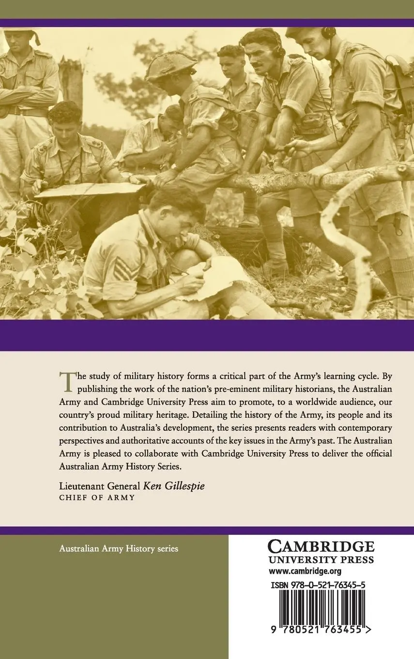 Rückseite: 9780521763455 | Australian Battalion Commanders in the Second World War | Pratten