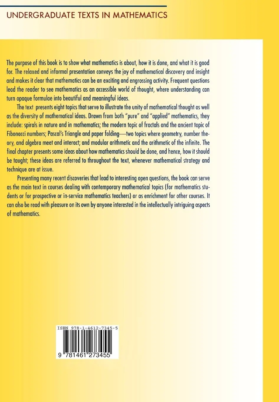 Rückseite: 9781461273455 | Mathematical Reflections | In a Room with Many Mirrors | Taschenbuch