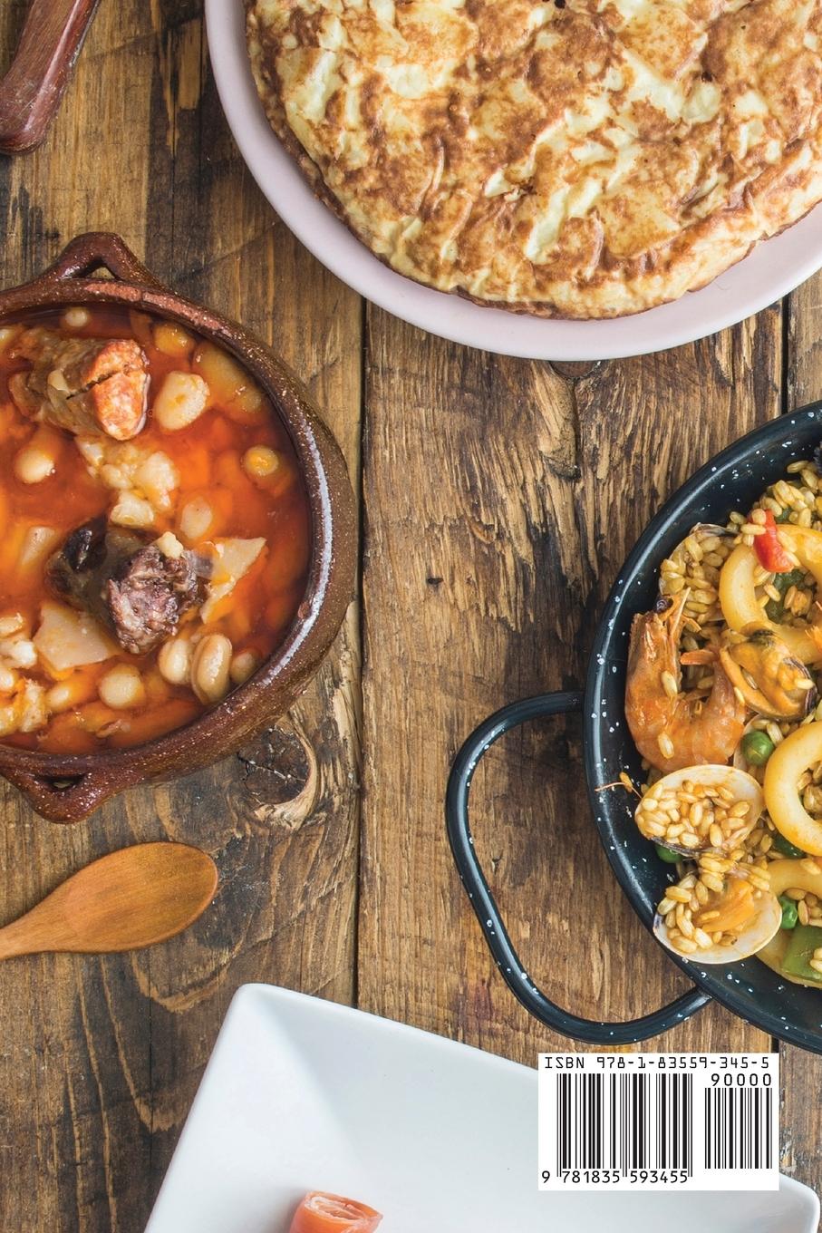 Rückseite: 9781835593455 | Sabor da Espanha | Uma Viagem Culinária Ibérica | Miguel Almeida