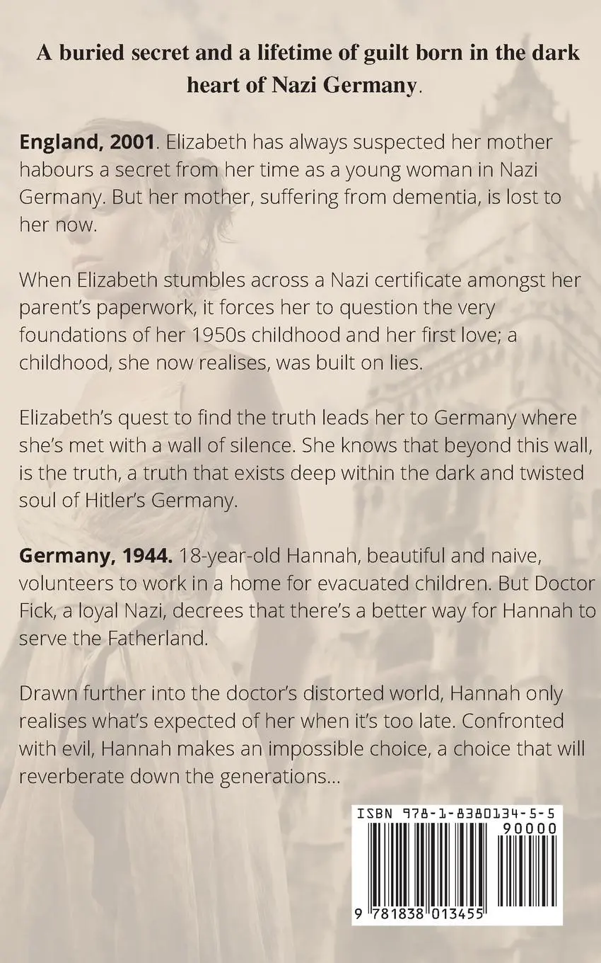 Rückseite: 9781838013455 | The Lost Daughter | Historical Fiction | R. P. G. Colley | Taschenbuch