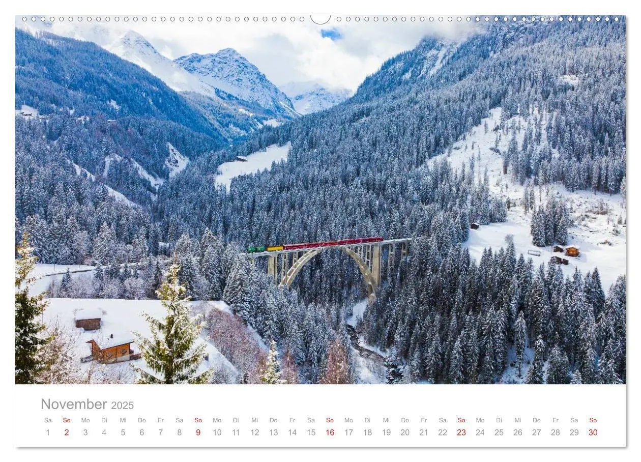Bild: 9783435643455 | Reise durch die SCHWEIZ (hochwertiger Premium Wandkalender 2025 DIN...