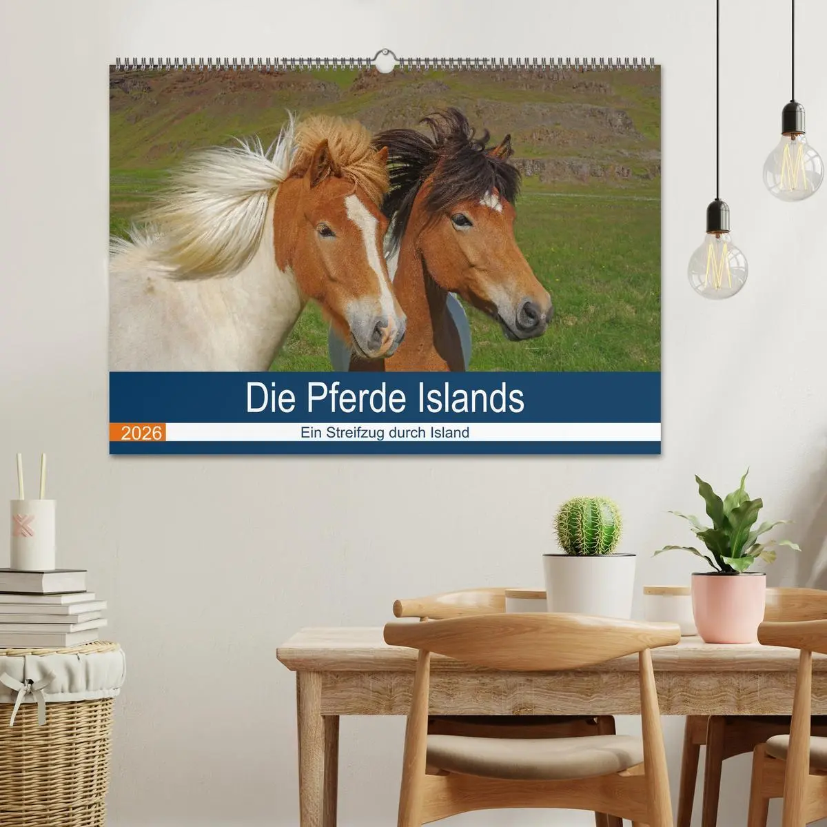 Bild: 9783516063455 | Die Pferde Islands - Ein Streifzug durch Island (Wandkalender 2026...