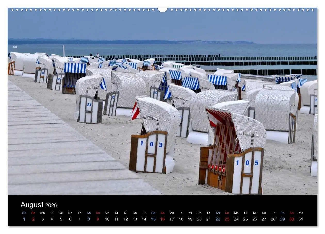 Bild: 9783516133455 | Warnemünde - Maritime Landschaften (Wandkalender 2026 DIN A2 quer),...