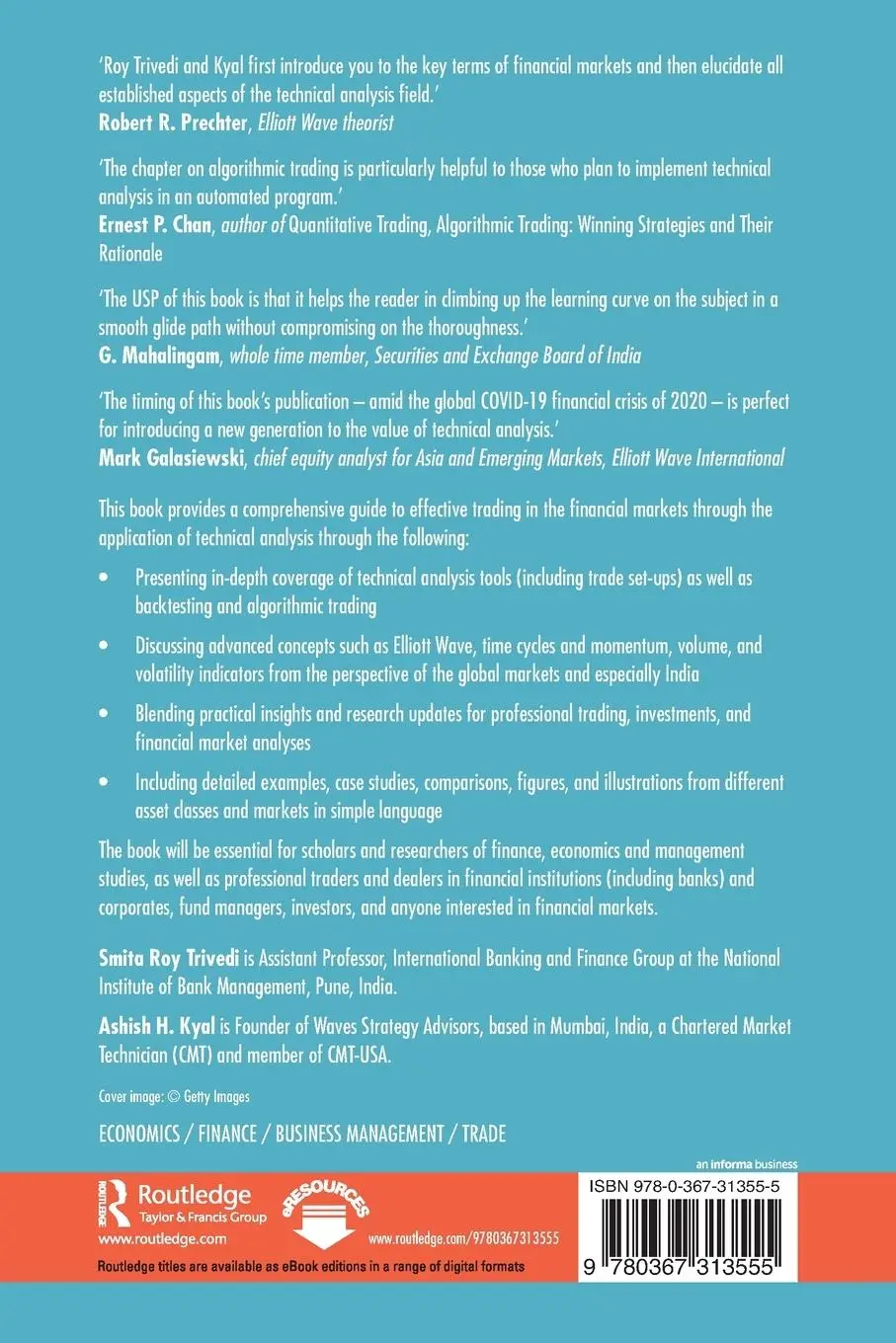 Rückseite: 9780367313555 | Effective Trading in Financial Markets Using Technical Analysis | Buch