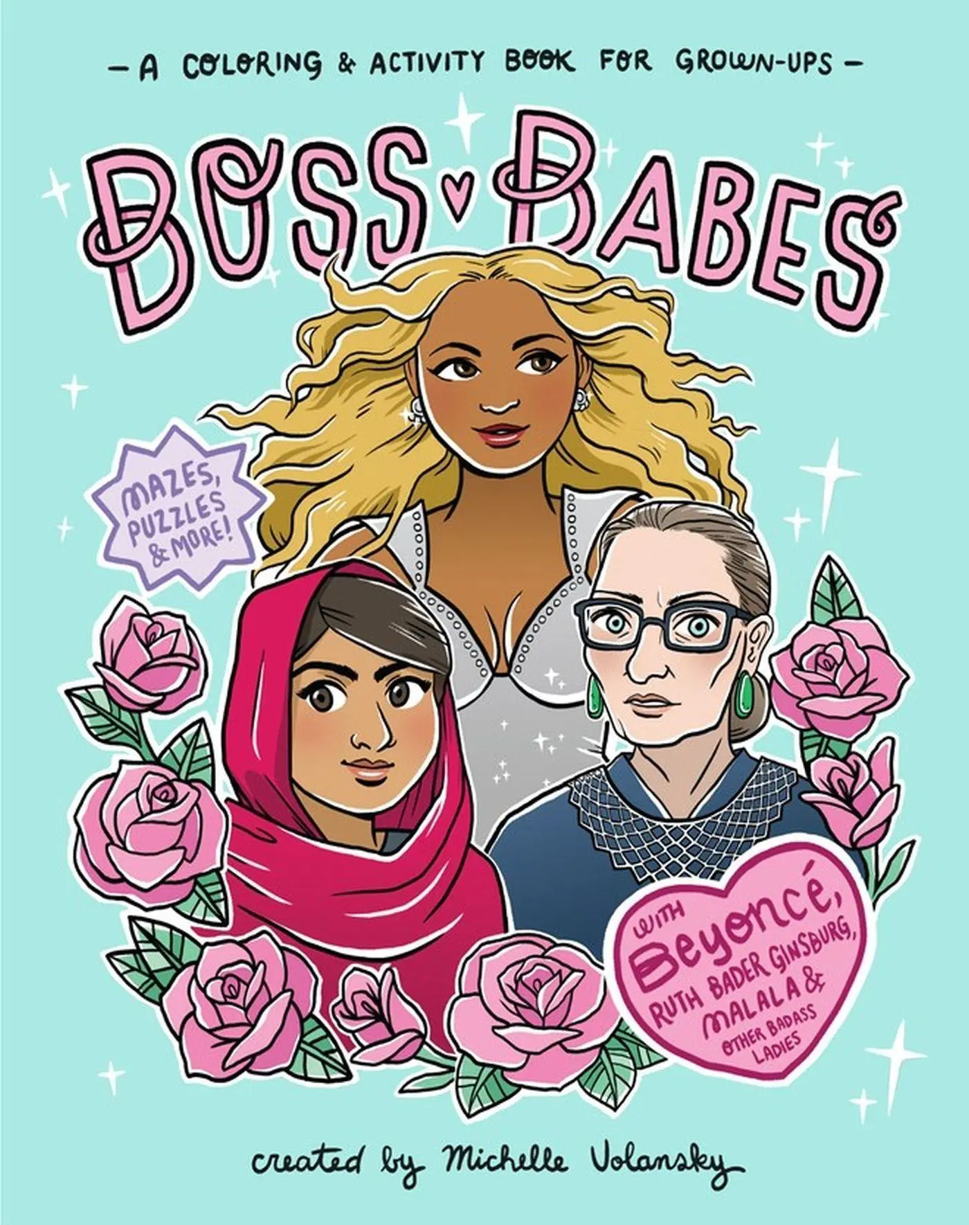 Cover: 9780761193555 | Boss Babes | A Coloring and Activity Book for Grown-Ups | Volansky