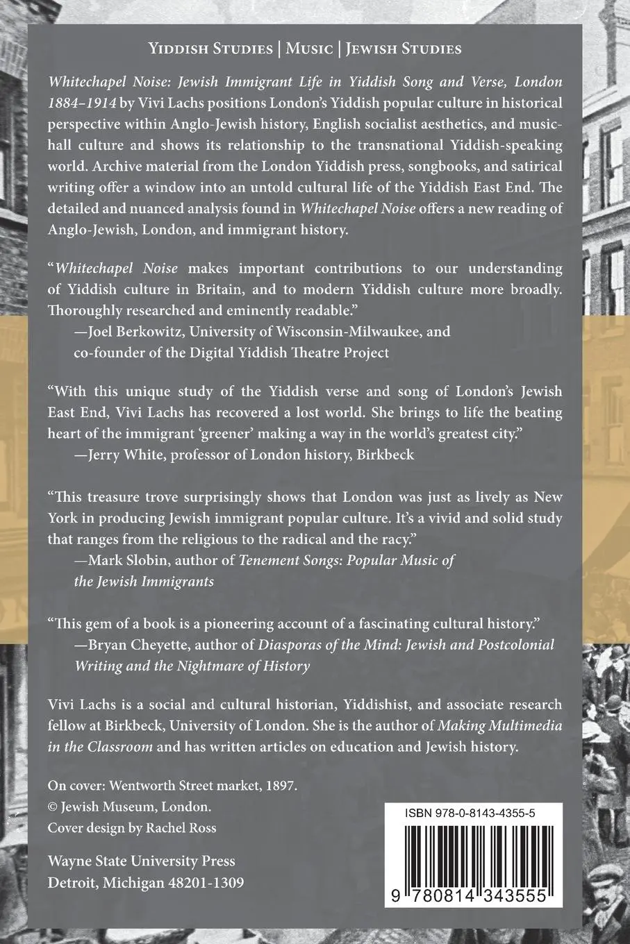 Rückseite: 9780814343555 | Whitechapel Noise | Vivi Lachs | Taschenbuch | Englisch | 2018