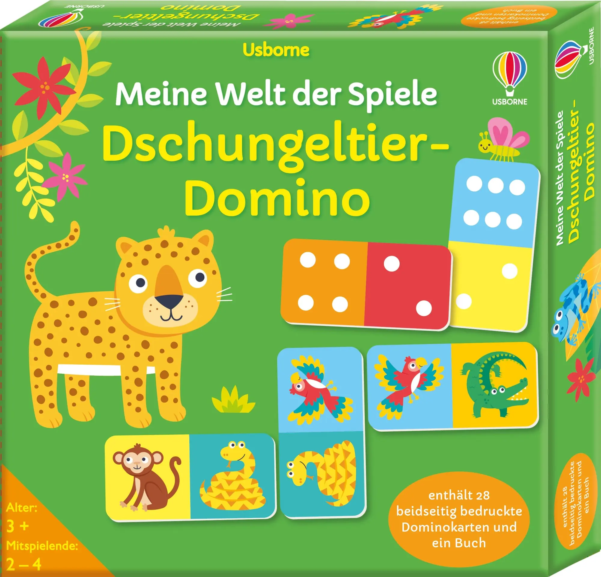 Cover: 9781035703555 | Meine Welt der Spiele: Dschungeltier-Domino | Taschenbuch | 16 S.