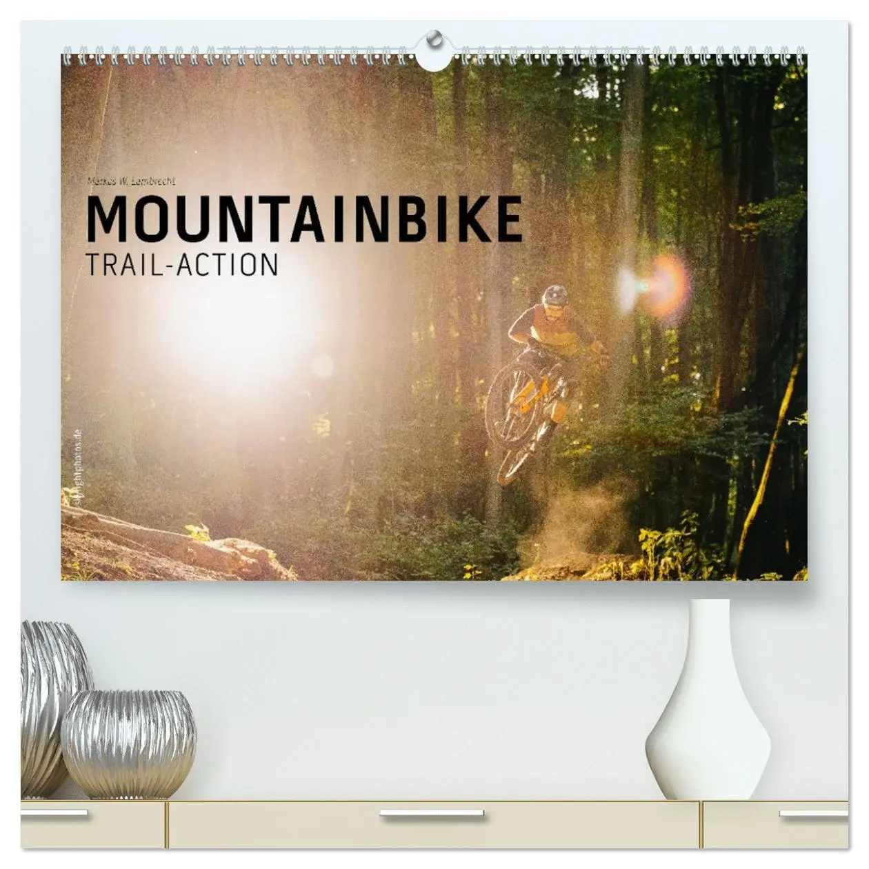 Cover: 9783457653555 | Mountainbike Trail-Action (hochwertiger Premium Wandkalender 2026...