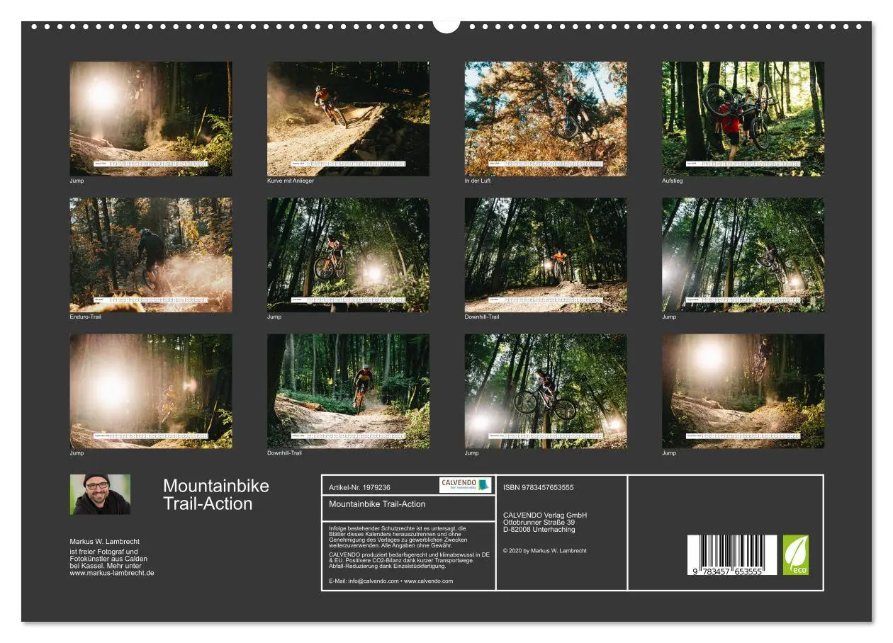Bild: 9783457653555 | Mountainbike Trail-Action (hochwertiger Premium Wandkalender 2026...