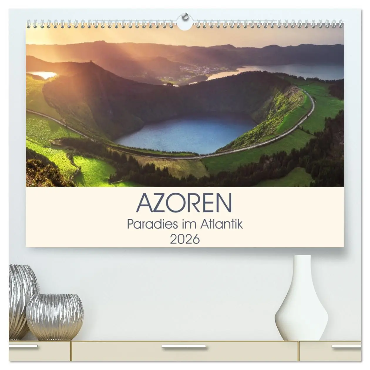 Cover: 9783457723555 | Azoren - Paradies im Atlantik (hochwertiger Premium Wandkalender...