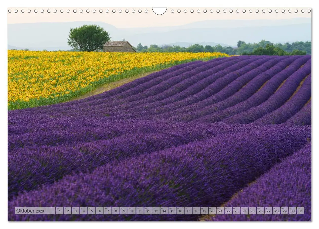 Bild: 9783516123555 | Provence von Christian Heeb (Wandkalender 2026 DIN A3 quer),...