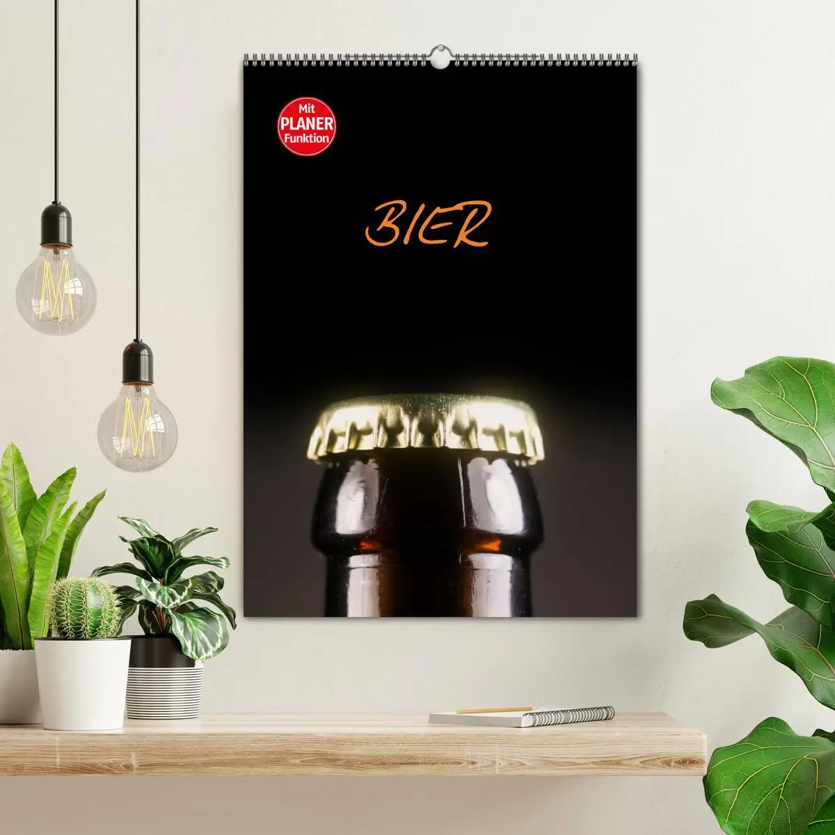 Bild: 9783516433555 | Bier (Wandkalender 2026 DIN A2 hoch), CALVENDO Monatskalender | Jäger
