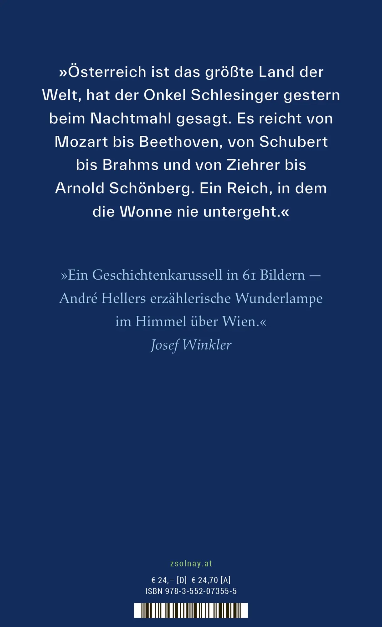 Bild: 9783552073555 | Schattentaucher | André Heller | Buch | 176 S. | Deutsch | 2024