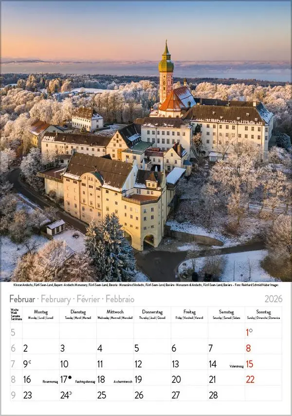 Bild: 9783731883555 | Deutschland 2026 | Verlag Korsch | Kalender | Spiralbindung | 13 S.