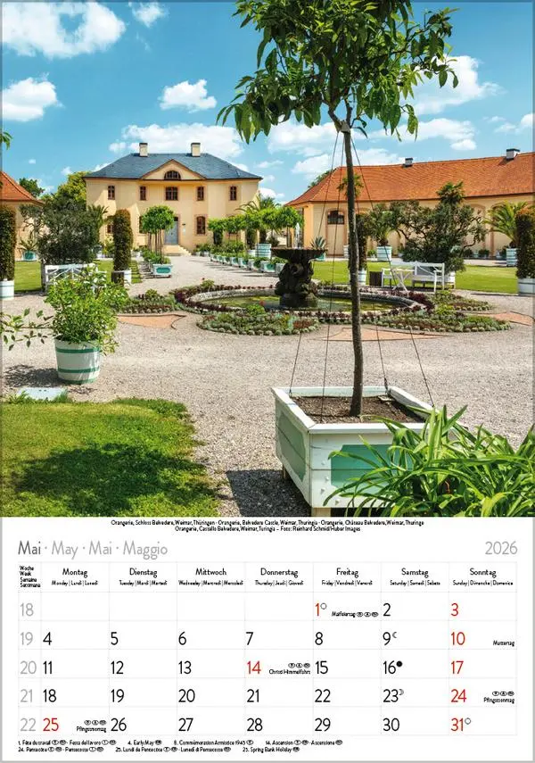 Bild: 9783731883555 | Deutschland 2026 | Verlag Korsch | Kalender | Spiralbindung | 13 S.