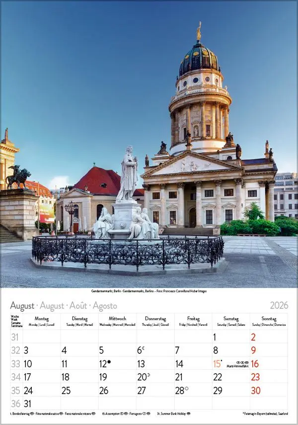 Bild: 9783731883555 | Deutschland 2026 | Verlag Korsch | Kalender | Spiralbindung | 13 S.