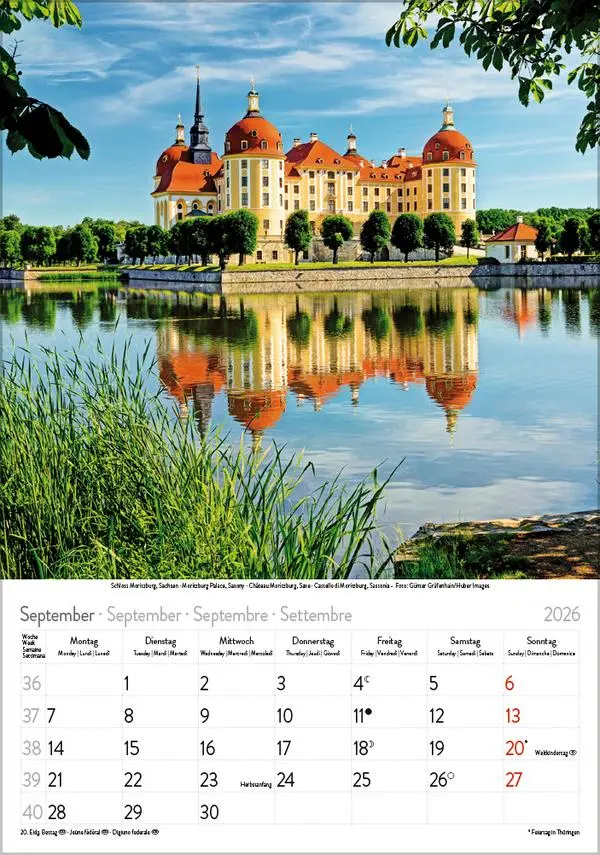 Bild: 9783731883555 | Deutschland 2026 | Verlag Korsch | Kalender | Spiralbindung | 13 S.
