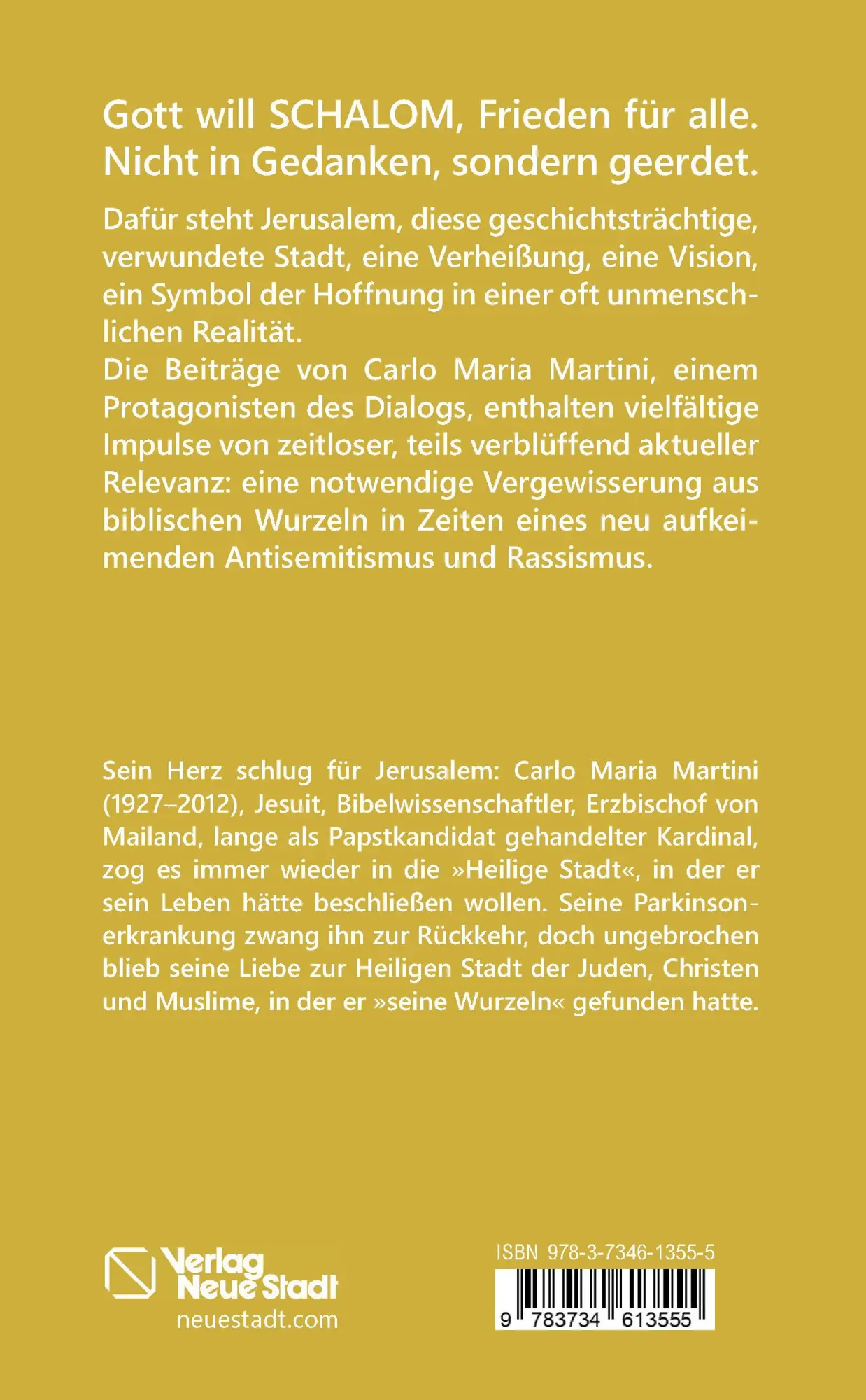 Rückseite: 9783734613555 | Auf dem Weg nach Jerusalem | Ziel unsterblicher Sehnsucht | Martini