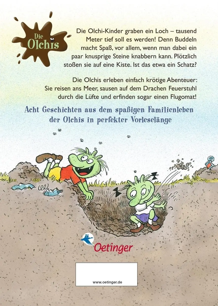 Rückseite: 9783751203555 | Die Olchis finden einen Schatz und andere krötige Abenteuer | Dietl