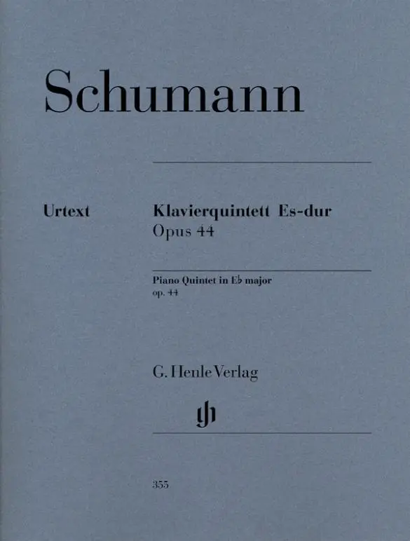 Cover: 9790201803555 | Schumann, Robert - Klavierquintett Es-dur op. 44 | Robert Schumann