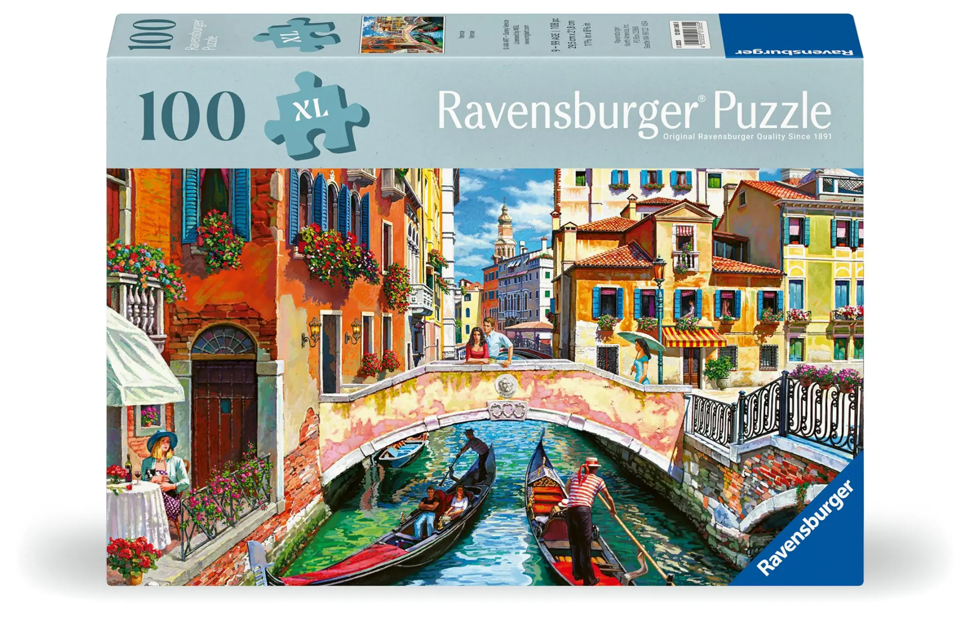 Cover: 4005555013655 | Ravensburger Puzzle 12001365 - Venedig - 100 Teile Venedig-Puzzle...