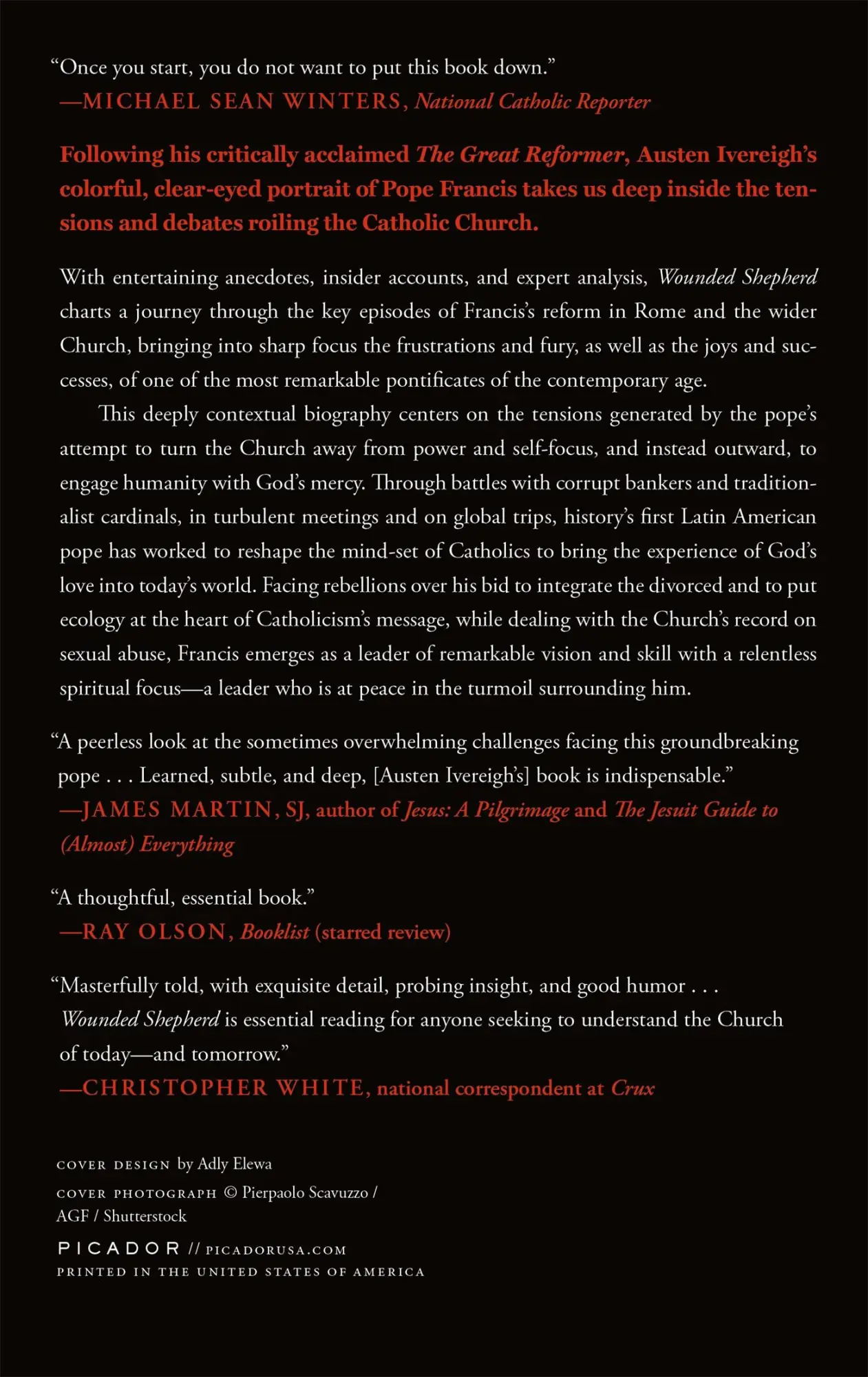 Rückseite: 9781250763655 | Wounded Shepherd | Austen Ivereigh | Taschenbuch | Englisch | 2020