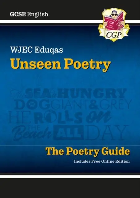 Cover: 9781782943655 | GCSE English WJEC Eduqas Unseen Poetry Guide includes Online Edition