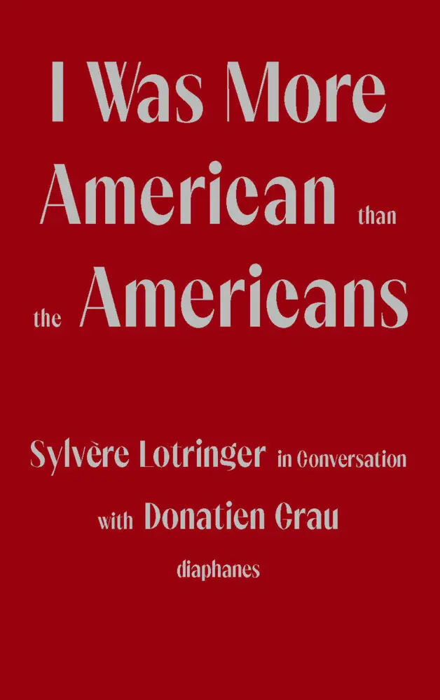 Cover: 9783035803655 | I Was More American than the Americans | Donatien Grau (u. a.) | Buch