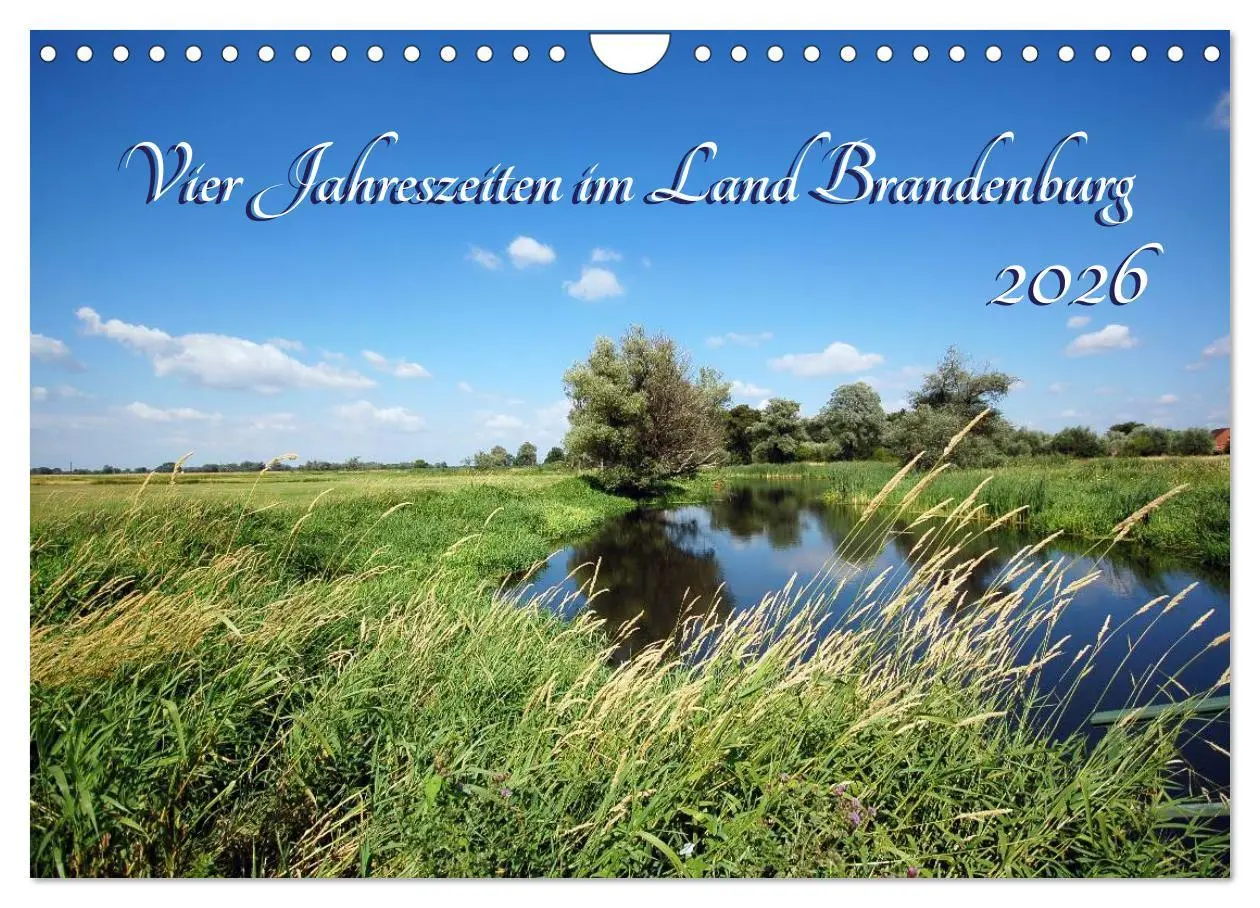 Cover: 9783457953655 | Vier Jahreszeiten im Land Brandenburg (Wandkalender 2026 DIN A4...
